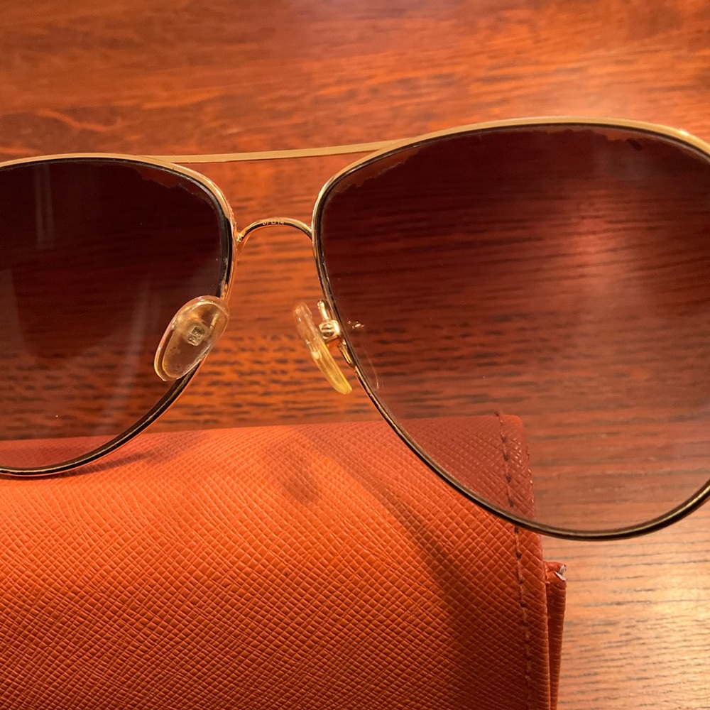 Tory Burch Aviator Sunglasses - Picture 5 of 6